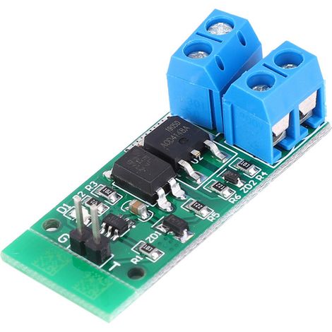Module interrupteur à verrouillage automatique MOS Tube 3.3-12V 8A, déclencheur électronique pour relais, contrôleur de commutation auto-verrouillant, idéal pour circuits DIY (1/5)