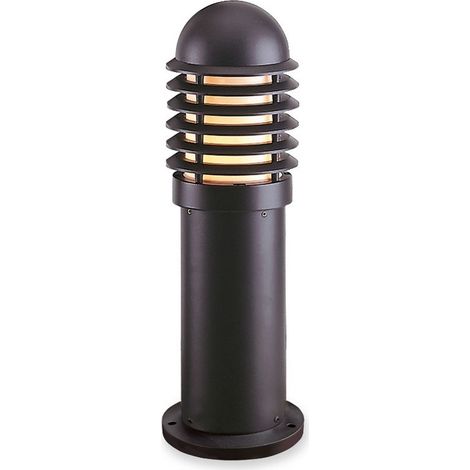 Firstlight Bollard - Borne d'extérieur 1 lumière - E27 - 450 mm Noir IP43, E27