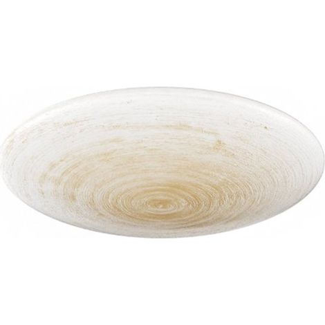 Plafoniera vetro oro top light jelly 1219 60 go e27 led decoro artigianale