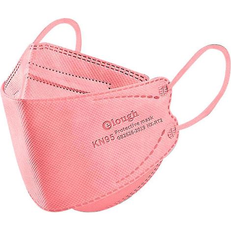 Masques KN95 pour enfants (30 ou 50 pièces) - 4 couches - Rouge (1/4)