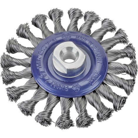 Spazzola circolare Osborn 0402631151 filo acciaio 115 mm