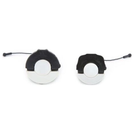 Lot de 2 couvercles de bouchon de réservoir d'huile et de carburant pour tronçonneuse STIHL MS210 MS230 MS250 MS290 MS340 MS360 MS380 (1/5)