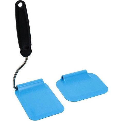 Silicone spatule lot multi fonctionnel réglable angle spatule Turner pour crêpe poisson Burger Swappable spatule tête (1/5)