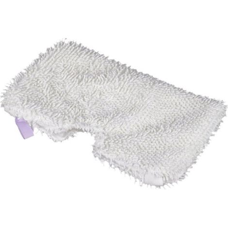 Chiffons de rechange lavables en microfibre pour serpillière vapeur Shark, lot de nettoyage, tête de vadrouille réutilisable, adaptés aux sols durs, 2 pièces (1/5)