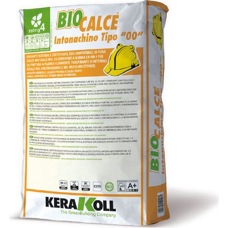 Biocalce intonachino tipo "00" 25kg