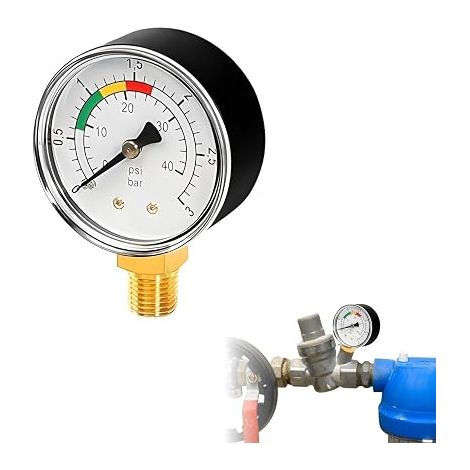 Pressure Gauge 0-3 Bar Water
