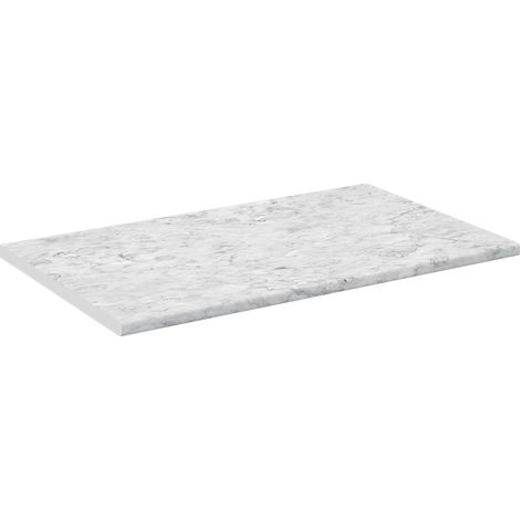 Plan de travail cuisine R-Line, blanc/marbre, 100 cm, Vicco