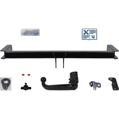 Attelage rotule démontable Westfalia + faisceau Trail-Tec spécifique 7 broches - AUDI Q5 (1/2)