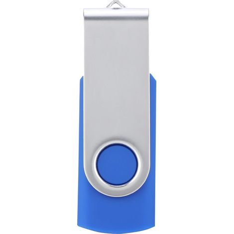 Blue Metal Rotation High Speed Portable USB Flash Drive U Disk Memory Stick (16G) (1/4)