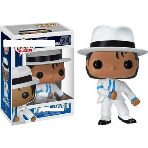 Figurine Funko Pop Michael Jackson de 10 cm - Décoration - Jouet pour les fans et les amis - Cadeau d'anniversaire ou de Noël (1/5)
