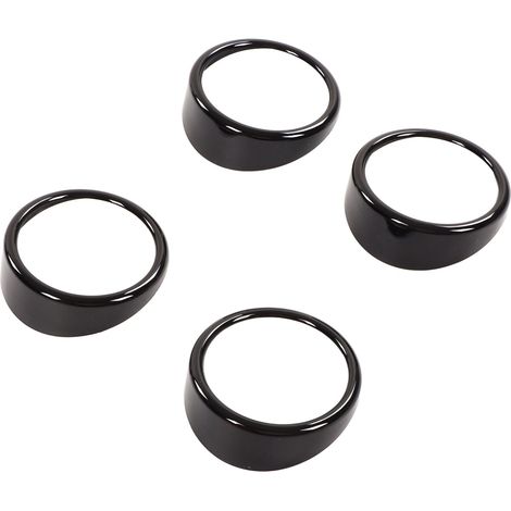 4 Anneaux décoratifs de bouche d'aération de tableau de bord pour Land Rover Discovery 4 LR4 2010‑2016, garniture adhésive de remplacement (1/5)
