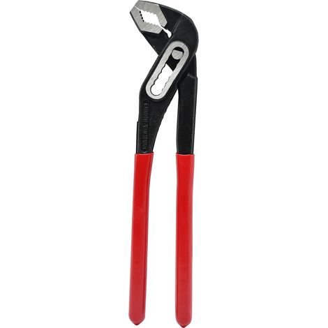 Dapetz ® 250mm 10" Water Pump Pliers, 40mm Wide Jaw Capacity, Plumbers Slim Jaw Waterpump Pipe Wrench Pliers with Quick Change Adjustable Plumbing Grips