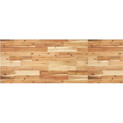 Tablero escritorio madera maciza acacia sin tratar 140x50x2 cm vidaXL