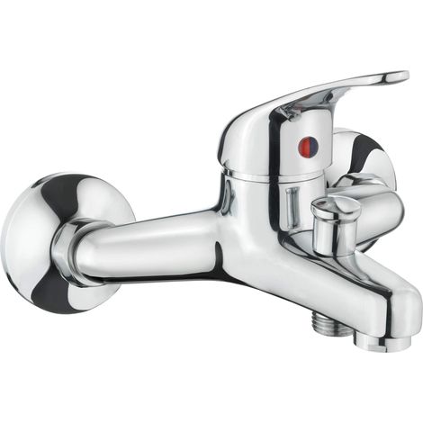 CON:P SA922 Sesia - Miscelatore monocomando per vasca da bagno, cromato, multicolore (1/2)