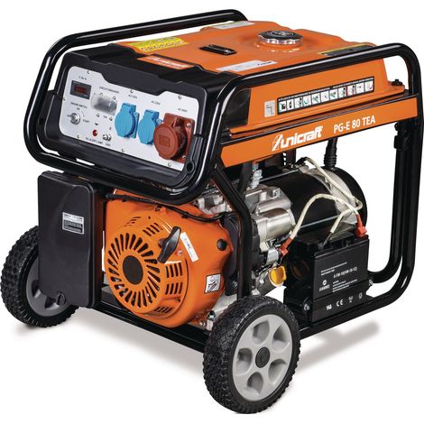 Generatore di corrente PG-E 80 TEA 6,5 kW a benzina
