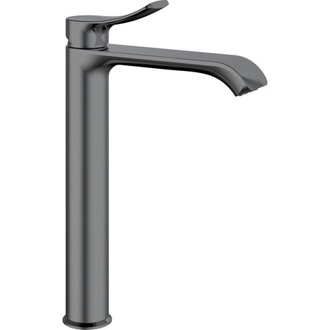 Mitigeur de lavabo haut SUGA, gun metal (1/4)