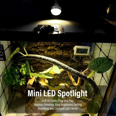 Mini LED Spotlight USB 5V Dimmable (1/5)
