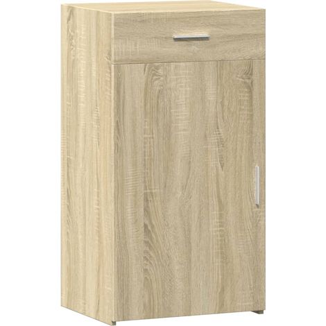 vidaXL Sideboard Sonoma Oak 50x42,5x93 cm Engineered Wood