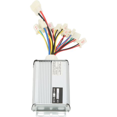 Contrôleur 48V 1000W pour scooters et vélos électriques, avec faisceau de câbles et balais, boîtier de commande moteur. (1/5)