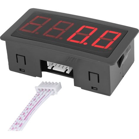 4-LED-Drehzahlmesser mit Hall-Näherungssensor und NPN-Sensor (rot) (1/5)