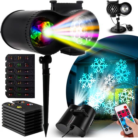 Proyector navideño LED Heckermann W1805