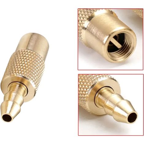 Mandrin de gonfleur de pneu de voiture/camion avec clip de serrage, connecteur de valve, outil de réparation de pneu, bouchon de valve-AquaForge