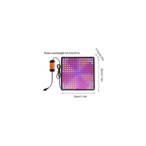 45-W-Vollspektrum-LED-Pflanzenlampe mit ultraviolettem und infrarotem Licht – geeignet für alle Wachstumsstadien von Gemüse. – Crezuo
