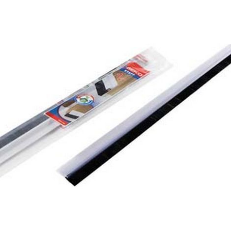 25PZ PARAFREDDO ADESIVO RIGIDO PER PORTE CON SPAZZOLINO - cm.100 colore traspare