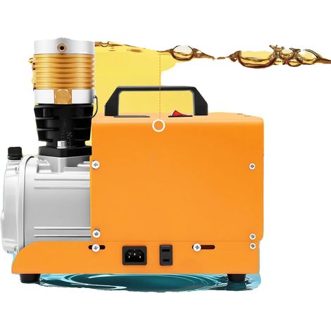 Pompe à air haute pression, moteur de 1,8 kW, pression maximale de 4500 PSI, 220V, UE (1/5)