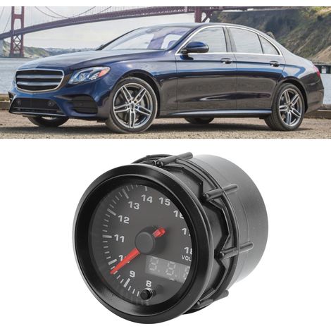 Voltmètre de voiture modifié de 52 mm (2 pouces) avec affichage numérique et moteur pas à pas (1/4)