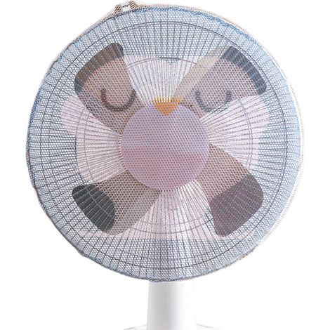 Protection anti-poussière pour les doigts, housse de ventilateur anti-pincement, filet de protection lavable pour ventilateur électrique (1/5)