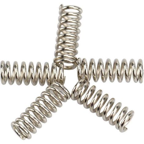 10 ressorts d'alimentation pour imprimante 3D Wade, plaqués nickel, 1,2 mm - FFY (1/4)