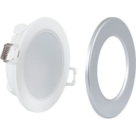 Kit Downlight LED Exterior 5W - IP65 - Aro Intercambiable -
