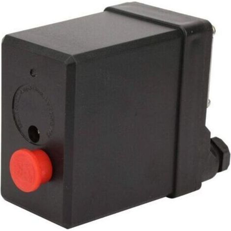 Pressostat - Commutateur De Pression Pour Compresseur D Air Vertical - 380 V - 20 A - Plage 75 À 175 Psi - Filetage G1/4 - 1 Pièce (1/5)