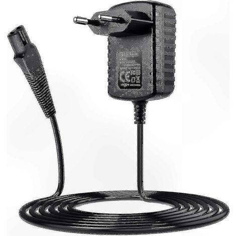 Adaptateur de charge pour rasoir électrique compatible avec différents modèles de rasoirs et prises aux normes européennes. (1/5)