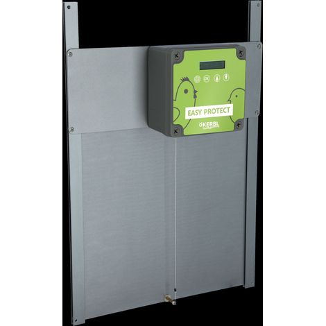 Kerbl Automatische Hühnertür Komplettset EasyProtect, B x H 32,5 x 58 cm (1/2)