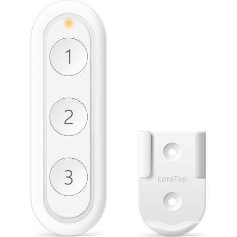 Télécommande avec 3 Boutons, Interrupteur Domotique pour les appareils intelligents Tuya, Parfait pour Relais Zigbee et Module de Volet Roulant - Fiable et Stable, Hub ZigBee Requis (1/5)