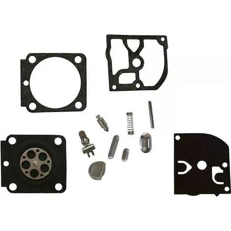 Kit de réparation de carburateur 5 pièces pour débroussailleuse RB-100, joint et membrane pour Stihl HS45 FS55 FS38 BG45 MM55 4137 Zama C1Q (1/5)