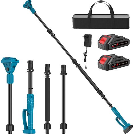 Pôle d'extension, portée réglable à 180°, alliage d'aluminium durable, 2 Batteries Set (1/2)