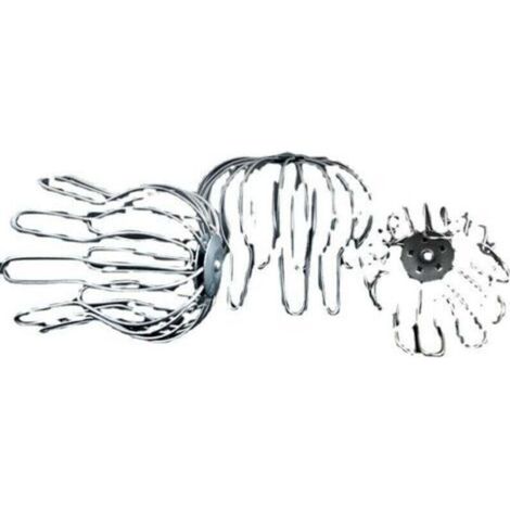 Crapaudine de gouttière en acier galvanisé – TRIMEC – 50 à 70 mm – Fixation robuste pour évacuation des eaux pluviales (1/5)