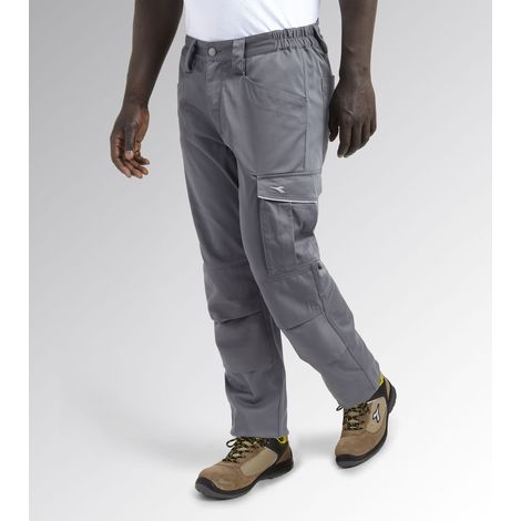 Pantalones de trabajo Diadora Utility Rock Stretch Performance - M - Grigio (1/5)