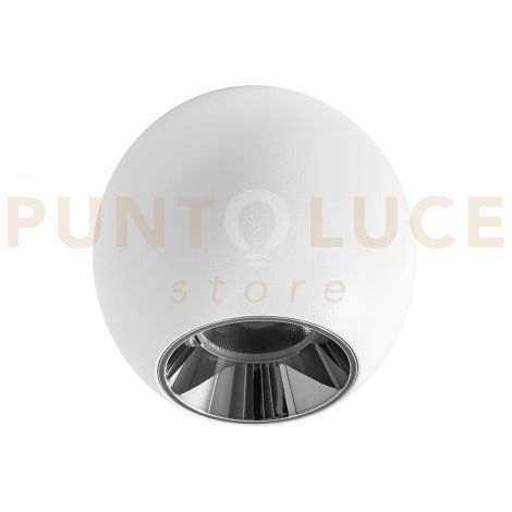 GPL390 FARETTO PLAFONIERA LED 3000K 981LM 10W ANTIABBAGLIO BIANCO OPACO