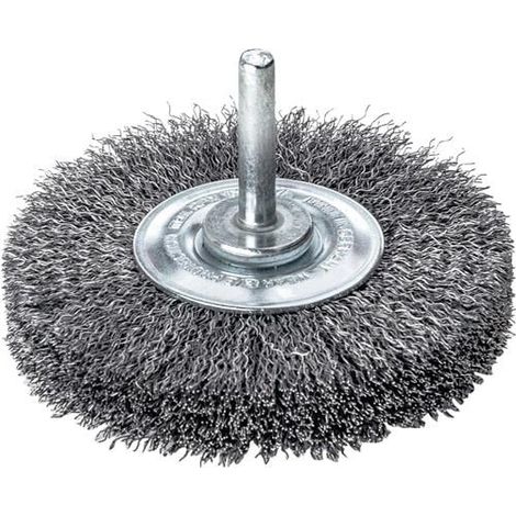 Lessmann Brosse circulaire à tige Ø80 mm STA 19 mm 15.000 tr/min - 418163 (1/4)