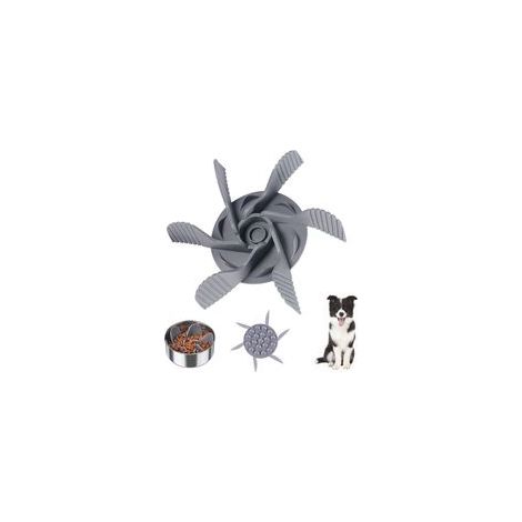 Gamelle d'alimentation Lente,Anti Glouton Insérer Chien Gamelles Slow Food Inserter pour Chiens Favorise Alimentation Saine et Digestion Lente Fixée par 19 Petites Ventouses (1/5)