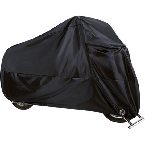 Bâche de protection pour moto, imperméable, avec trous de fermeture, résistante à l'hiver, résistante aux UV, pour moteurs, cyclomoteurs, scooters, vélos, scooters,200×90×100cm (1/5)