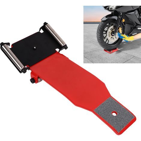 Portable lifting jack with roller platform, heavy-duty lifting tool for cars, SUVs and trucks (1/5)