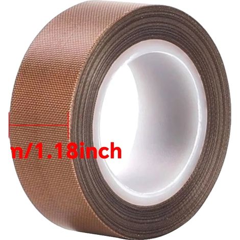 Cinta aislante térmica, resistente a altas temperaturas, adhesivo de primera calidad, 30 mm x 10 m (1/2)