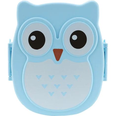 [JAMAIS UTILISÉ]Boîte à déjeuner Bento Portable enfants étudiant  Boîte à Bento, conteneurs, étui mignon dessin animé chouette boîte (1/5)