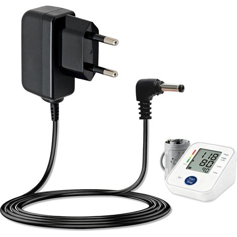 6V Alimentation Chargeur Tensiometre pour HHP-CM01 M2 M3 M4 M6 M7 Adaptateur Secteur pour M2 Basic M3 Comfort M7 Intelli IT X2 X3 X4 X6 X2 Basic X7 Smart M400 M500 M700, 1.5m (1/5)