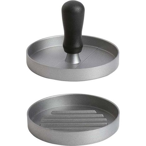 Pressa per hamburger in alluminio pressofuso per hamburger, polpette e barbecue deliziosi, con rivestimento antiaderente, 1282 cm